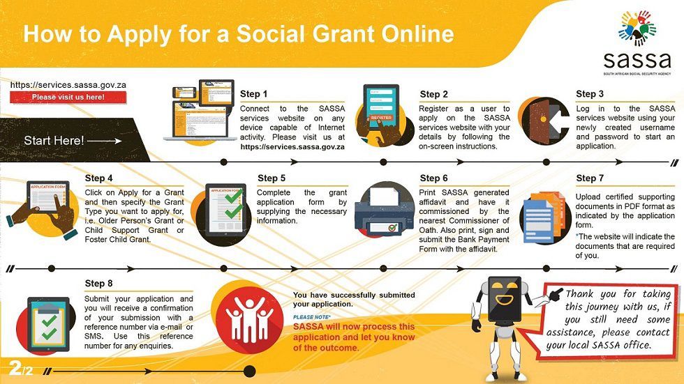 how to apply for sassa grant 